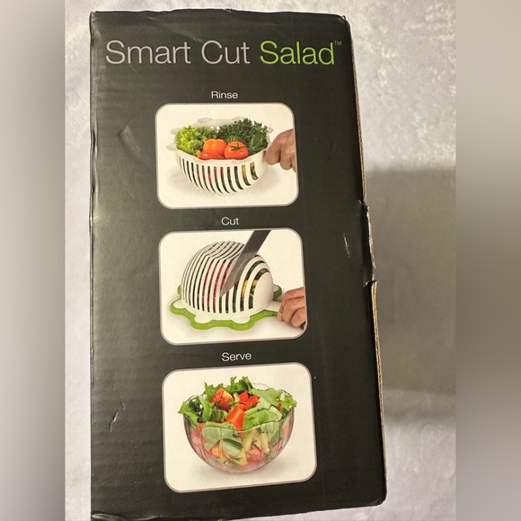 Urban Trend Smart Cut Salad Bowl - Green. NWT - Picture 3 of 5